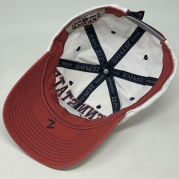 Penn State Nittany Lions Football Hat Cap University NCAA Zephyr The Z Hat White - Picture 4 of 13